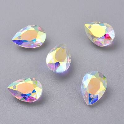 Glass Rhinestone Pendants