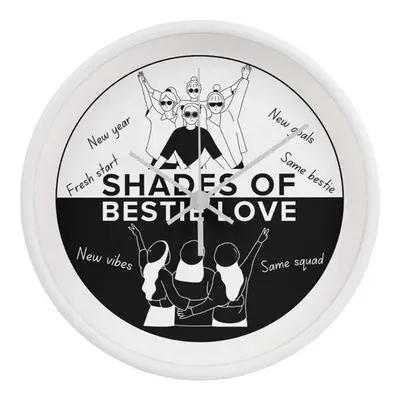 Fresh Start, Same Squad - Bestie Wall Clock