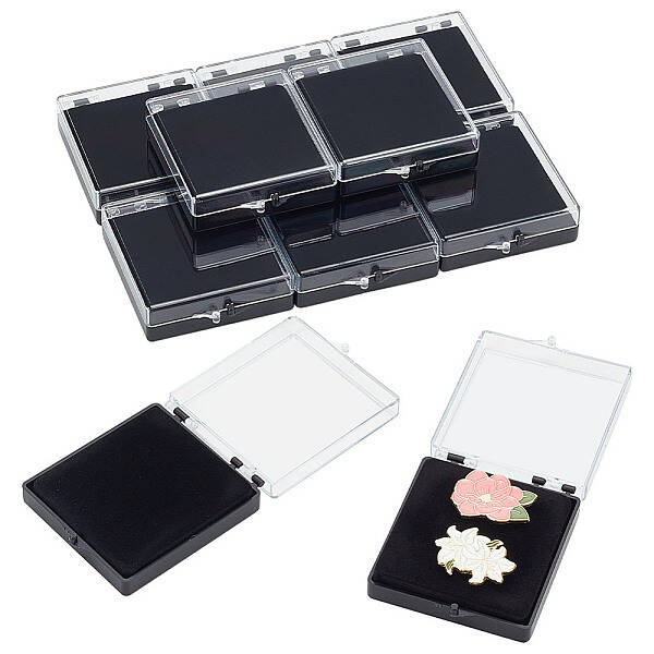 Plastic Box with Flocking Blister