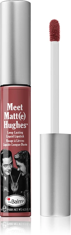 theBalm Meet Matt(e) Hughes Long Lasting Liquid Lipstick Color Sincere 7.4ml