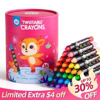 Jar Melo Jumbo Silky Crayons for Toddlers Easy Grip Twistable Crayons Non Toxic Washable Crayons for Kids Gifts Coloring Penc...