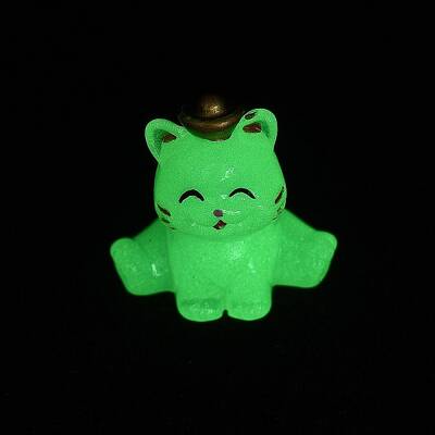 Luminous Resin Lucky Cat Display Decorations
