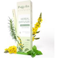 Herbal Diffuser Upgraded with Extracts of Mullein, Thyme and Mint for Cleansing Lungs, Improving Breathing and Oral Air Fresh...