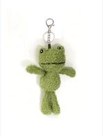 Cute Frog Design Keychain, Cute Animal Design Bag Pendant Keychain for Women & Men, Fashion Accessories for Bag Decoration, B...