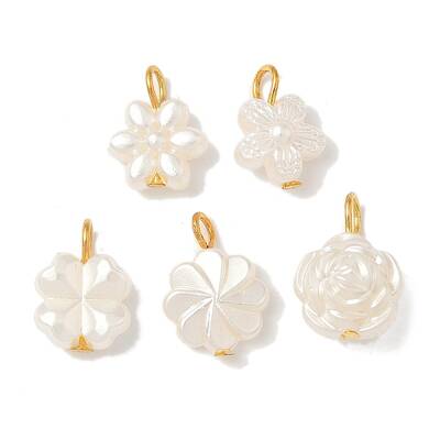 Plastic Pearl Charms