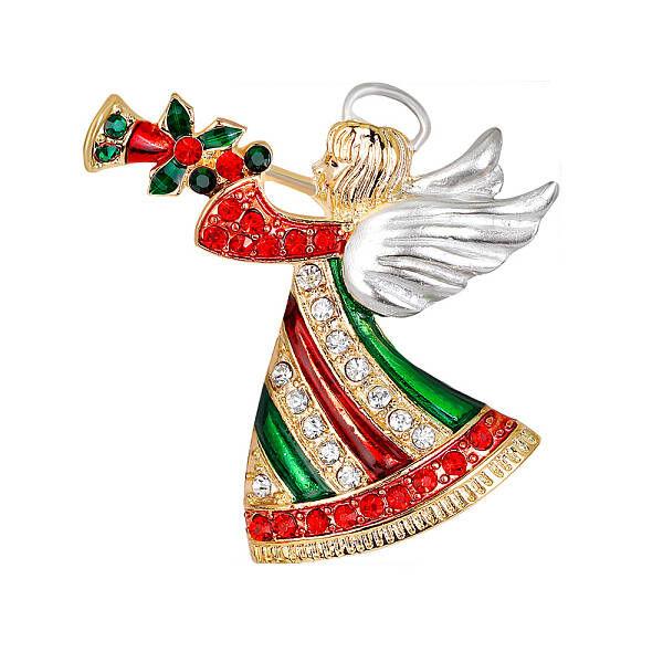 Christmas Angel Enamel Pin