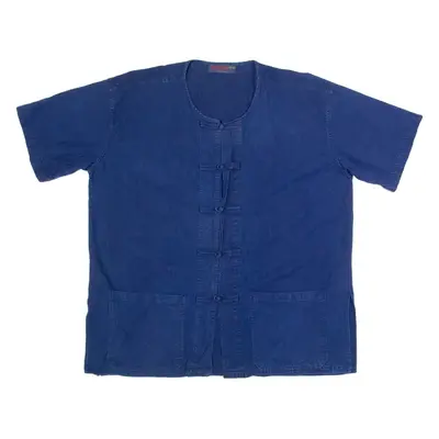 Tunic Womens Shirt Blue L