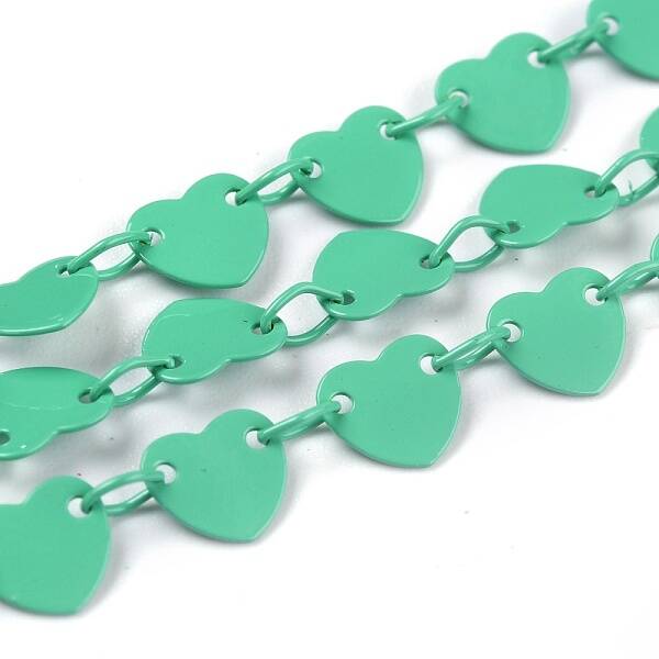 3.28 Feet Spray Painted Brass Link Chains