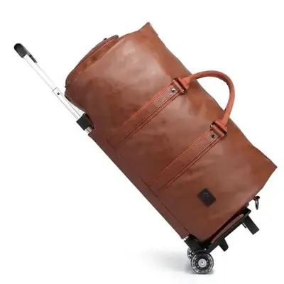 SEYFOCNIA Rolling Garment Bag Roller Duffle Bag with Wheels Rolling Garment Bags for Travel 3 in 1 Garment Bag Carry On Bag W...
