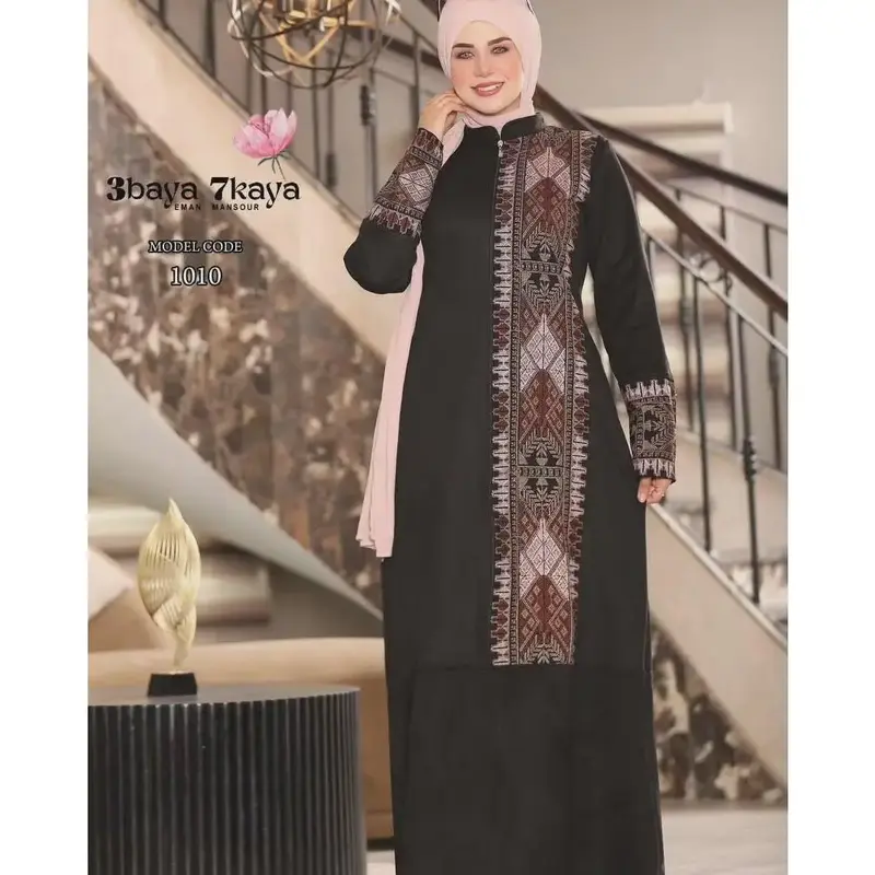 Embroidered Abaya