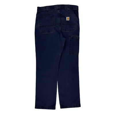 Carhartt Trousers - 32W 30L Blue Cotton Blend