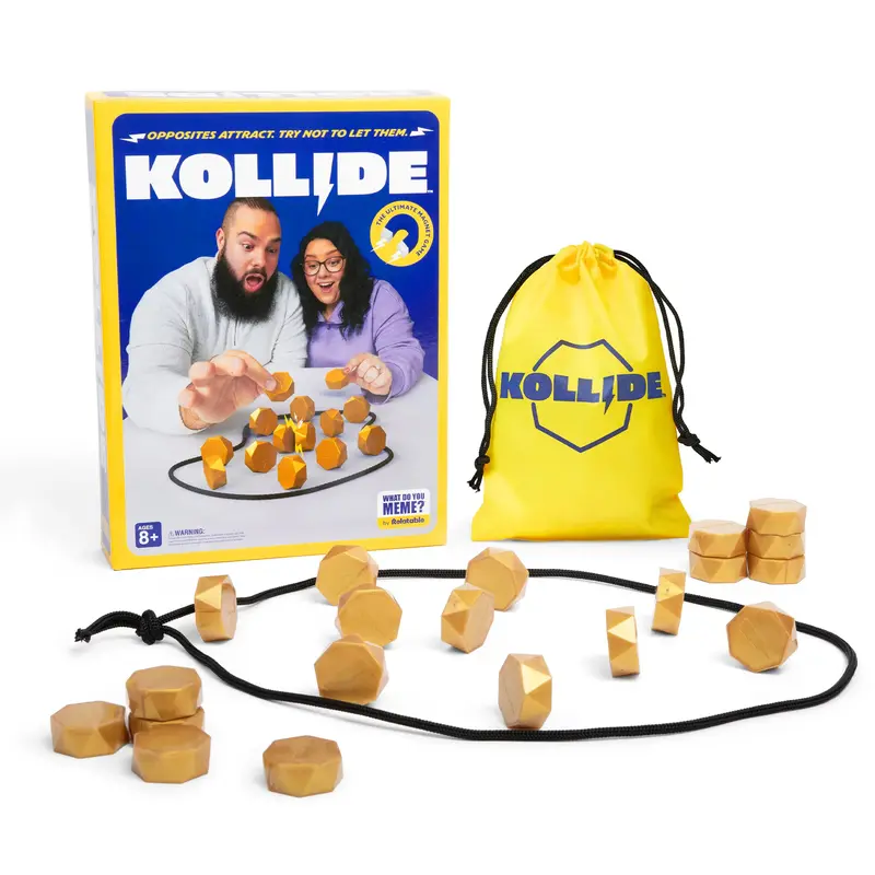Kollide - The Magnetic Strategy Game for All Ages | Viral TikTok Game for 2 Players
