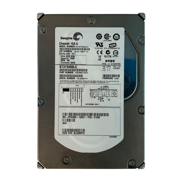 9Z3006-042 Seagate 73.4GB Ultra-320 SCSI 15000 3.5-inch 16MB Hard Drive