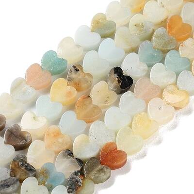 Natural Flower Amazonite Beads Strands