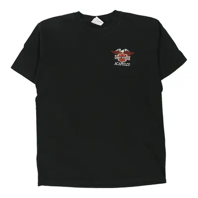 Acapulco Yazbek Graphic T-Shirt - Large Black Cotton