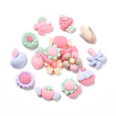 Opaque Resin Cabochons
