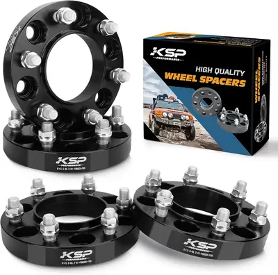 KSP 2024-2026 Toyota Tacoma Wheel Spacers 6x5.5 M14x1.5 Forged Aluminum