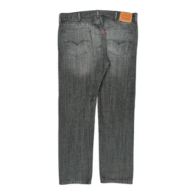 505 Levis Jeans - 40W 32L Grey Cotton | Size: 40″ waist