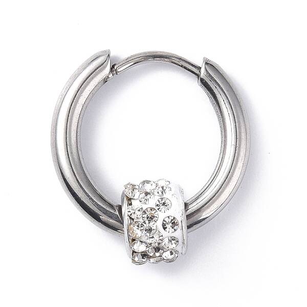 304 Stainless Steel Hoop Earrings