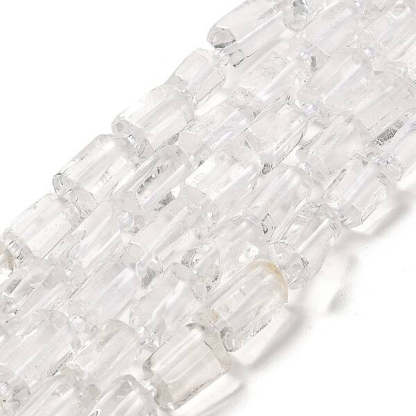 Natural Quartz Crystal Beads Strands