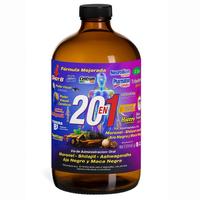 20 En 1 Multivitamin 30 Días  B12 Antioxidant Tonic Dietary Supplement 32 oz - Healthcare Vitamin Supplement for Optimal Hea...