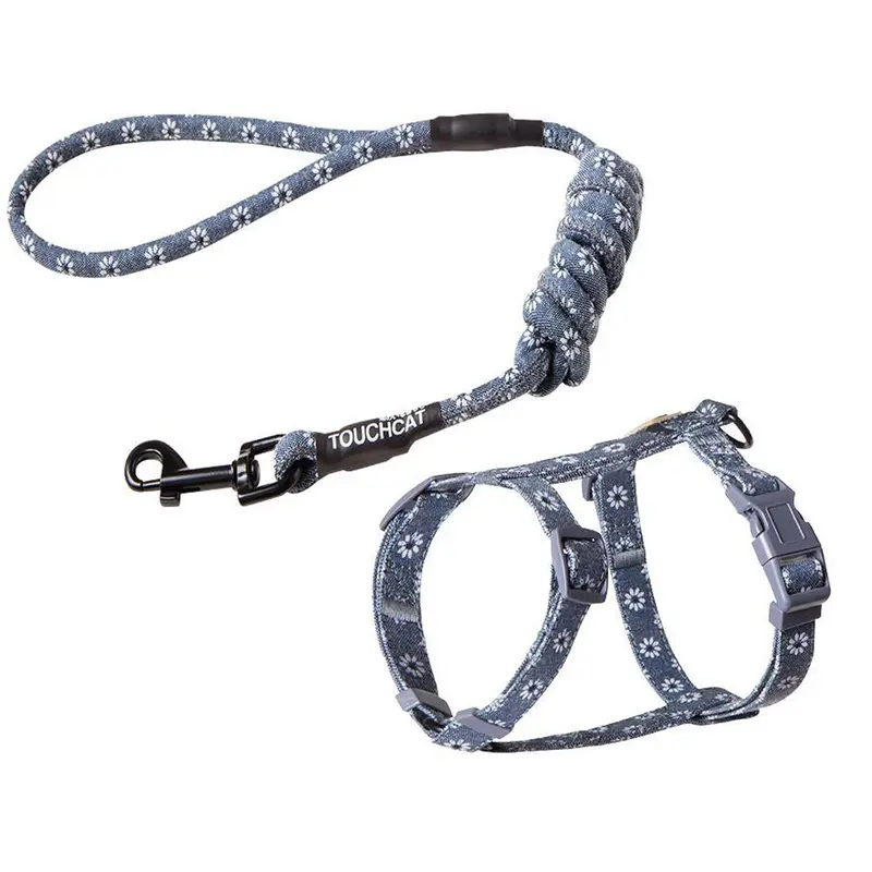 Touchcat Radi-Claw Cat Harness & Leash Set - Pink - Medium