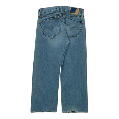Type 1 Real Loose Levis Baggy Jeans - 32W 28L Blue Cotton Blend