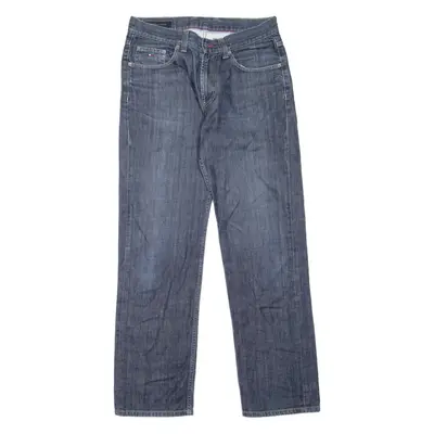 TOMMY HILFIGER Mens Jeans Blue Regular Straight W33 L32