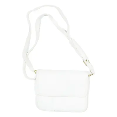 MARC CHANTAL Womens Shoulder Bag White Leather
