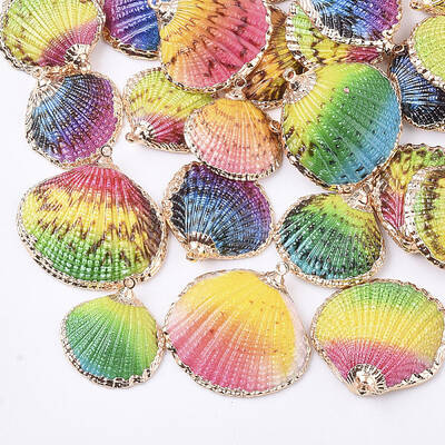 Electroplate Shell Pendants