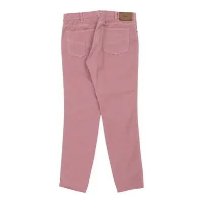 Burberry London Trousers - 34W 33L Pink Cotton