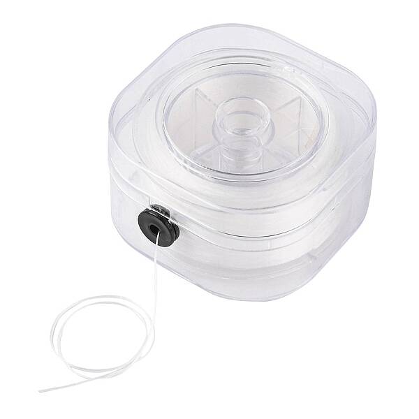 Round Elastic Crystal String