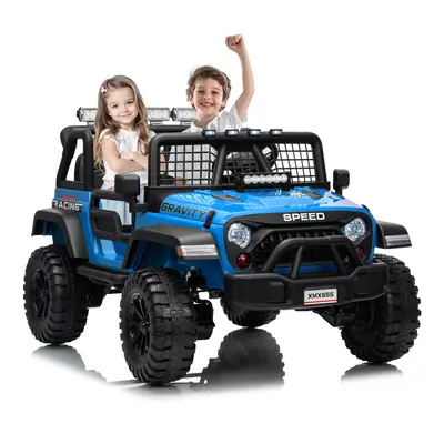 Garvee Ride - P Series: 2 Seater Ride On Car for Kids, 24V Electric Truck with Parent Remote Control, Spring Suspension, 2 Sp...
