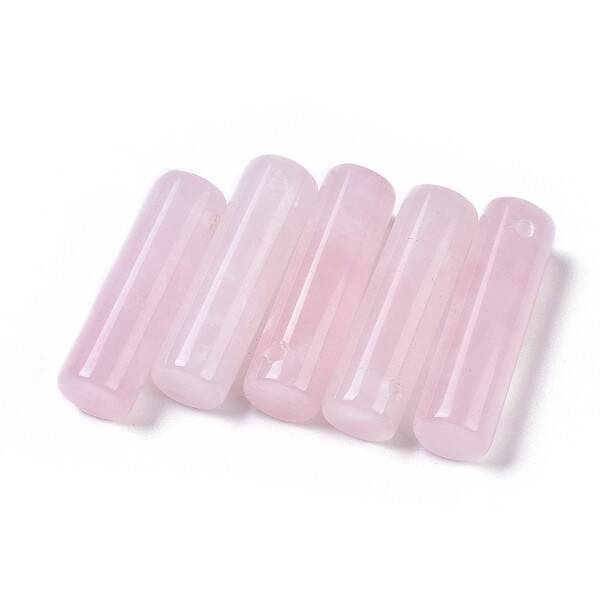 Natural Rose Quartz Pendants