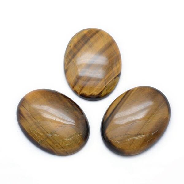 Natural Tiger Eye Cabochons
