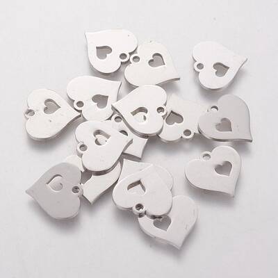 Non-Tarnish 304 Stainless Steel Charms