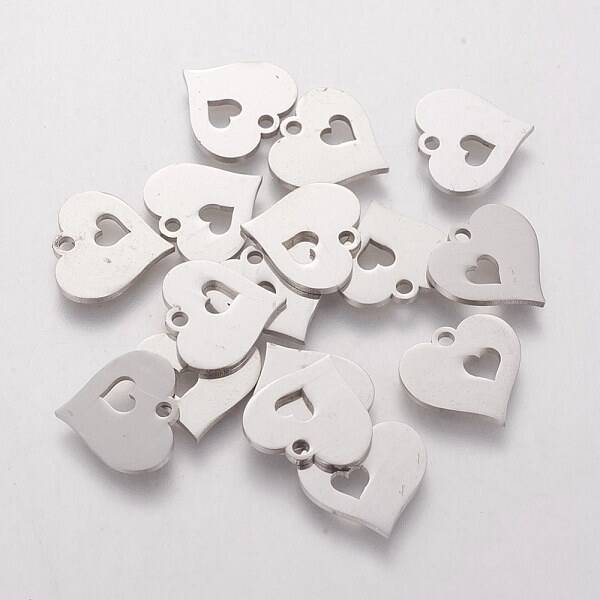 Non-Tarnish 304 Stainless Steel Charms