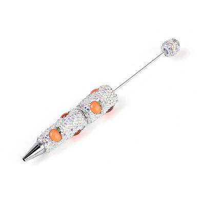 Resin & Polymer Clay Pave Rhinestone Ball-Point Pen