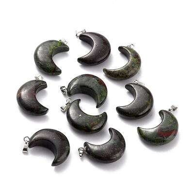 Natural Dragon Blood Pendants