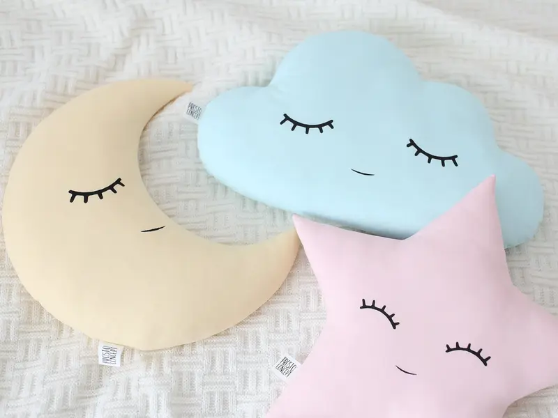 Blue Mint Cloud Pillow