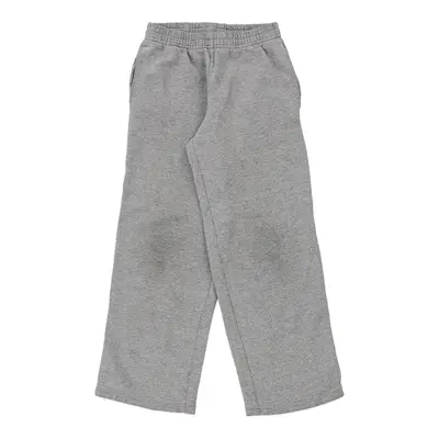 Age 8-10 Champion Joggers - Medium Grey Cotton Blend