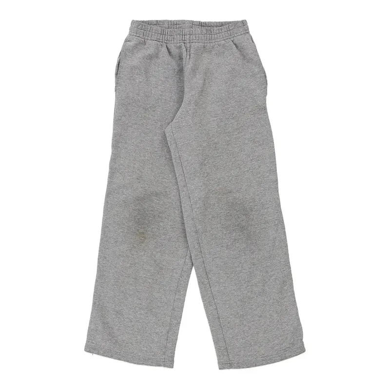 Age 8-10 Champion Joggers - Medium Grey Cotton Blend