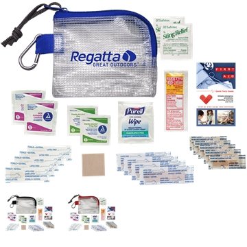 50 Customized Outdoor Adventure First Aid Safety Kit - Compact & ...