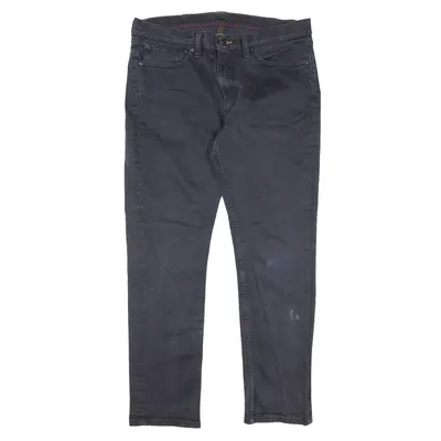 LEVI'S 511 Jeans Grey Denim Slim Straight Mens W36 L29