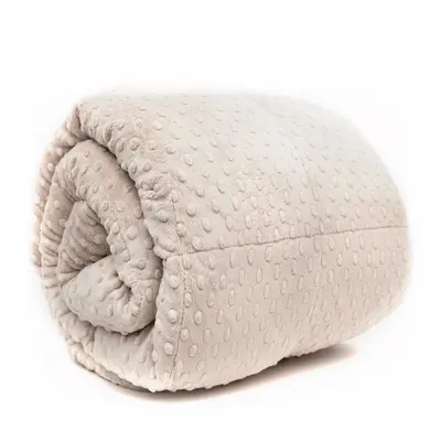 Latte Minky Weighted Blanket