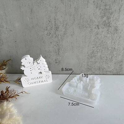 DIY Christmas Theme Silicone Molds
