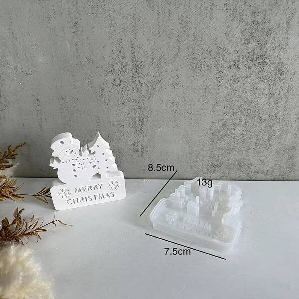 DIY Christmas Theme Silicone Molds