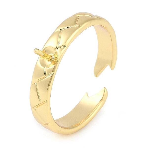 Brass Cuff Finger Ring Settings