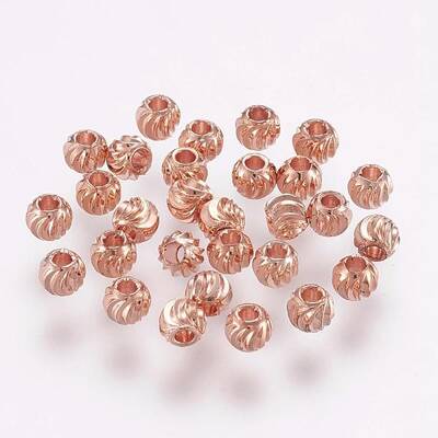 Brass Spacer Beads