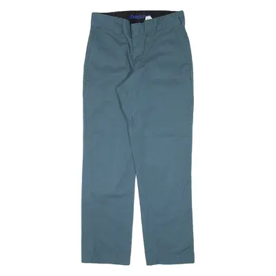 DICKIES Workwear Mens Trousers Blue Slim Tapered W29 L27